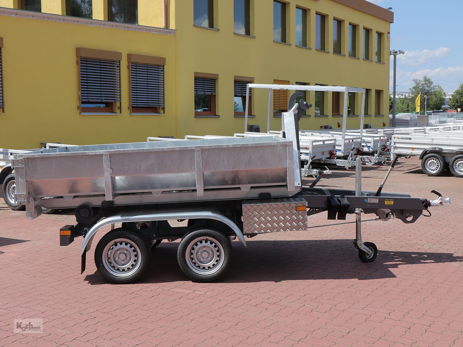 Anhänger del tipo Sonstige KONOS Abroll-Muldenkipper 3,5t|ohne Mulde|Hakengerät (Ki13352125So), Neumaschine In Winsen (Luhe) (Immagine 8)